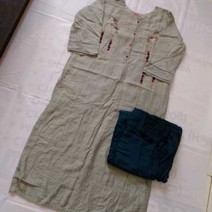 Kurti Pant Set