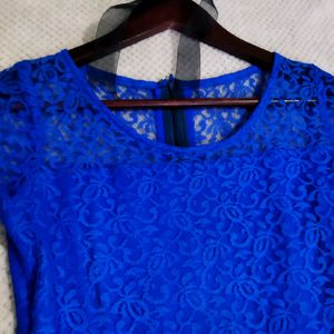 Blue Lace Dress