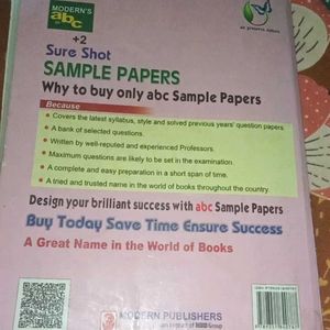 +2 Sure Shot Sample Paper Solved Chemistry