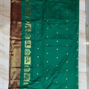 Green Saree