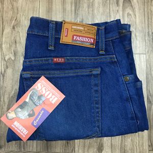 Casual Navy Blue 34 Jeans