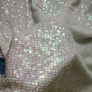 HOLOGRAPHIC SEQUIN FABRIC