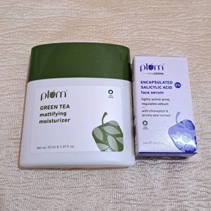 Plum Moisturizer And Serum Combo