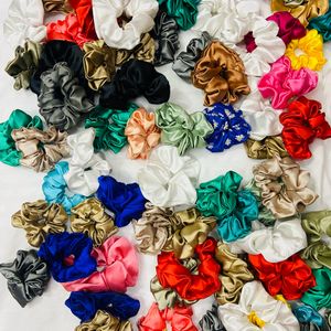 Premium Satin Scrunchies