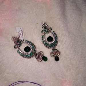 Kundan Jumka Earrings