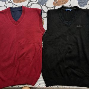 2combo  Reebok Half Seelves Sweater