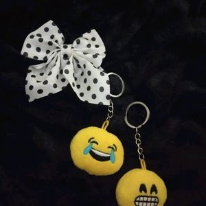 Two Emojis Keychain