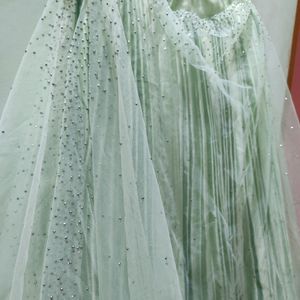 Green Lehenga