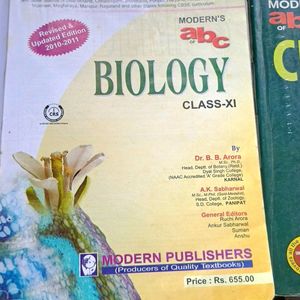 ✅ Modern's ABC Books ( Pack Of 3) Class 11✅