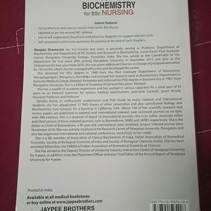 Biochemistry And Nutrition For Bsc Nursing