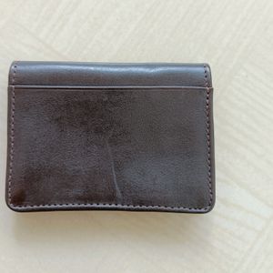 Language Dark Brown Cardholder