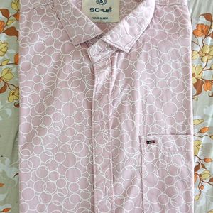 Mens Pink American Fit Shirt