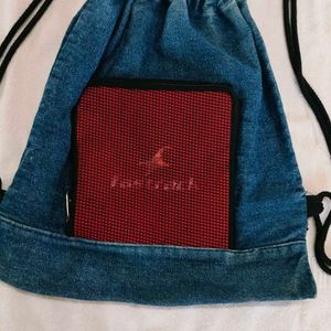 Jean String Bag