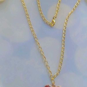 Resin Pendent With Chain