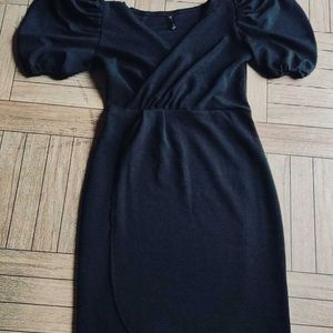 Black Bodycon Mini Dress