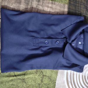 Men Shirt Navy Blue Colour It's Totally New M