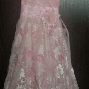 baby pink dress for girls size 24