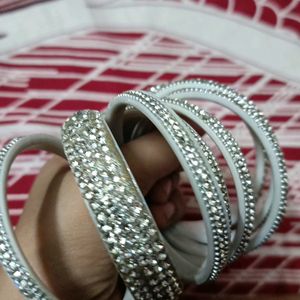 Silver Bangles