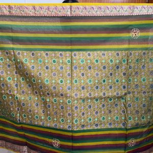 Fancy Saree - Mixed Cotton