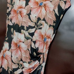 Multi Floral Print Dress For Girl Or Woman 34 Bust