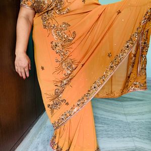 Sequence Work Saree ( Women)