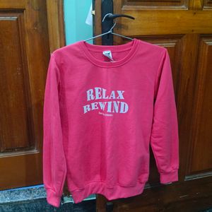 Pink Sweatshirt - Warm For Winter