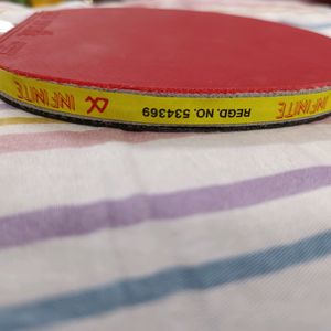 INFINITE Rubber Hot-Shot Table Tennis Racket