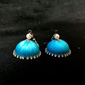 Silk Thread Earring