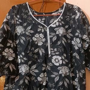 Black Short kurta