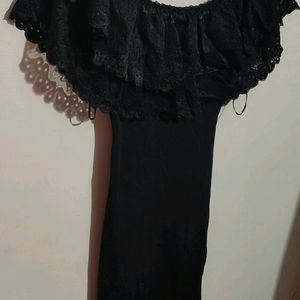 Black Bodyfeet Dress For Girl Or Woman Bust- 28-30
