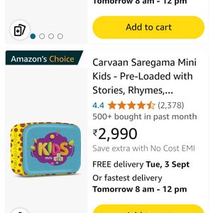 Saregama Carvaan Mini Kids