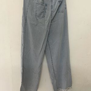 Light Blue Straight Pant