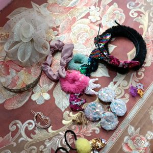 Hair Accessories, Clip And Belt