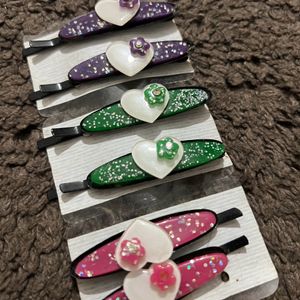 Cute clips ( set of 6 )