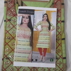 Beautiful Cotton L Size Kurta