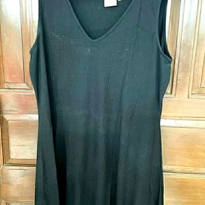 JUNAROSE BLACK A-LINE DRESS