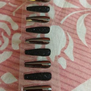 Black 🖤🖤🖤 Artificial Nail