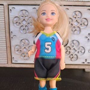 Chelsea Barbie Soccer Doll