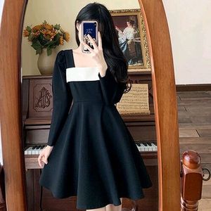 Black Korean Dress