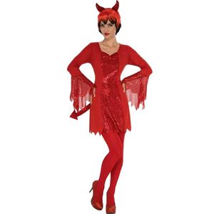 Halloween Devil Goth Party Dress Urbanic