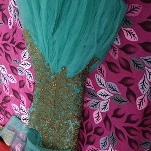 Ethnic Barbie Gown With Full Flair