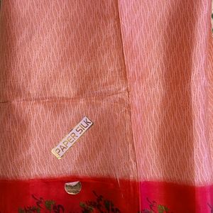 A Paper Silk Saree