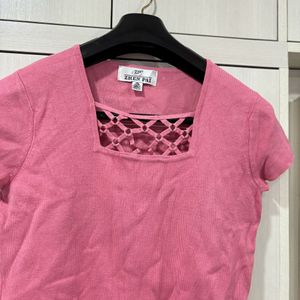 Rose Colour Top