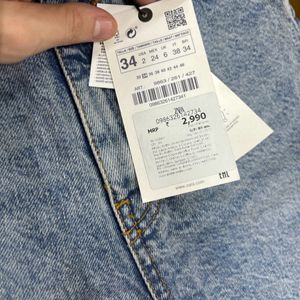 Zara 90s Mom Fit Jeans Size -24