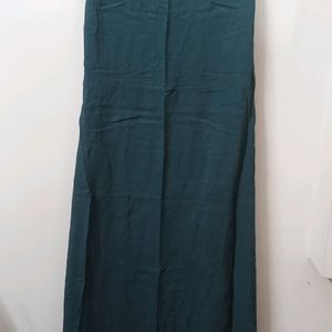 Green Colour Gown