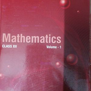 R.D. SHARMA MATHEMATICS CLASS 12 VOL1&2