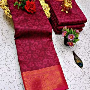 Combo Banarasi Silk Sarees.