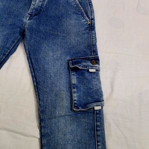 New Untouched Boys Pocket Cargo Jeans