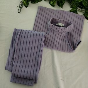 Zara Lavender Sleeveless Co-orders (Girls)