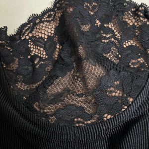 Black Lace Bodysuit